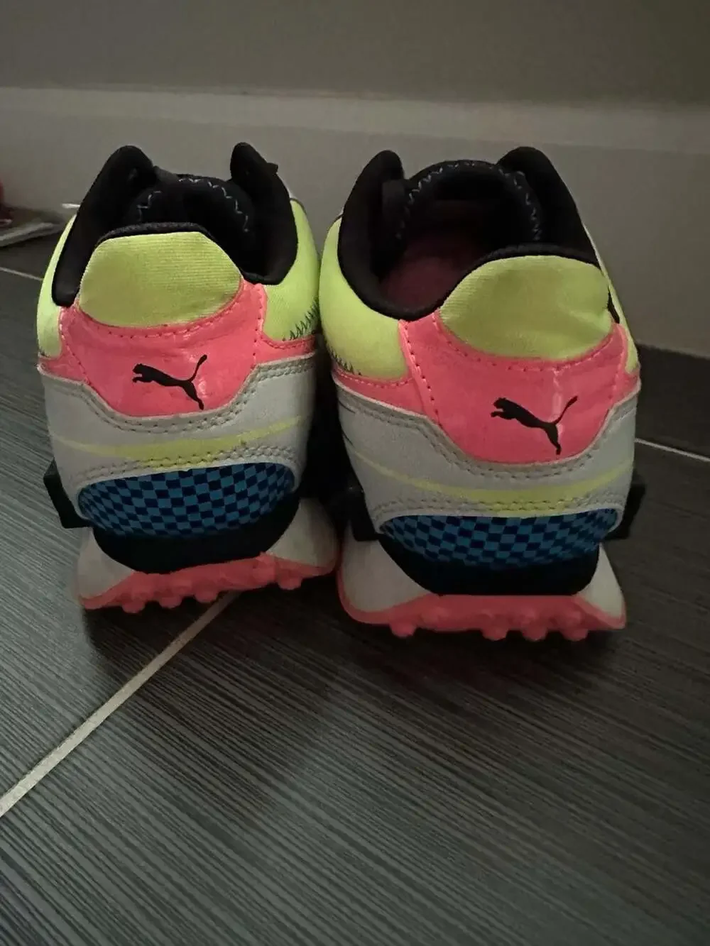 Puma Future Rider Neon Multi-Color Sneakers - Picture 6 of 8